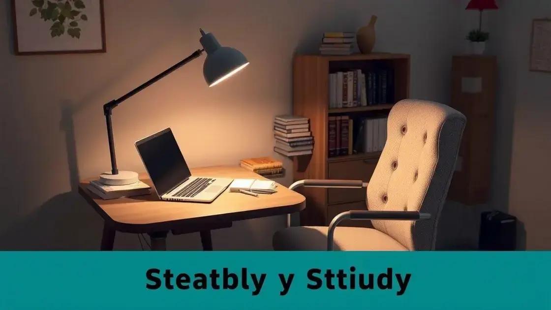 Finding the right study environment