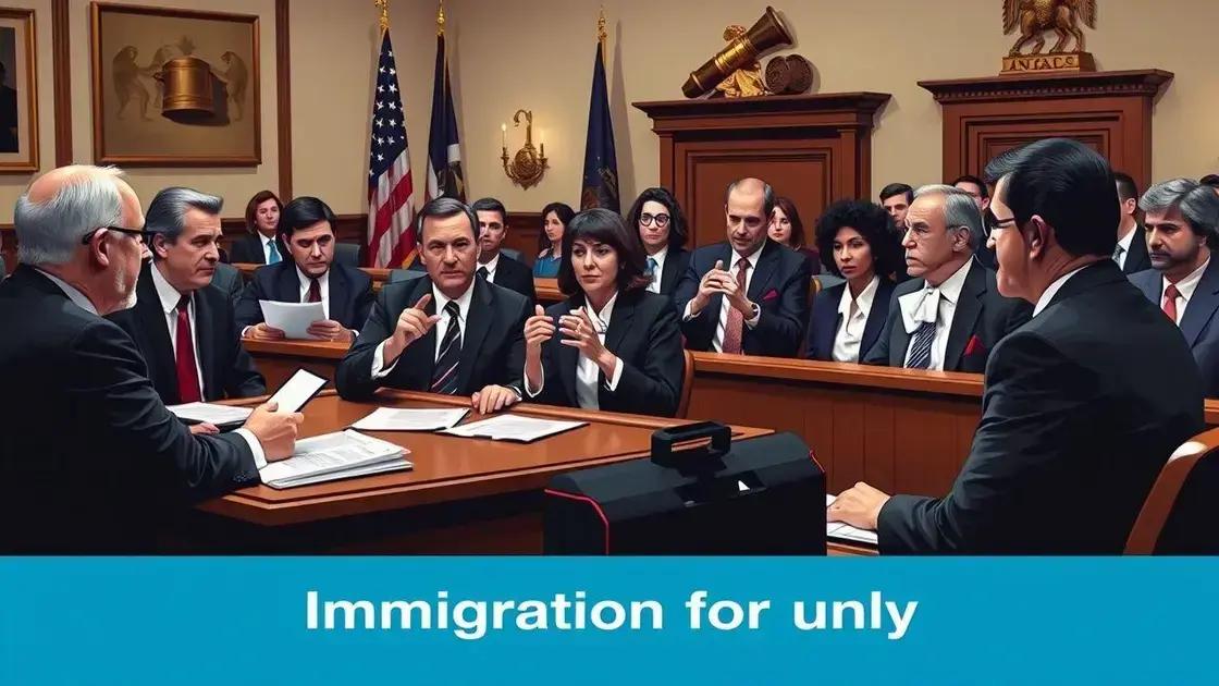 Legal perspectives on immigration policy