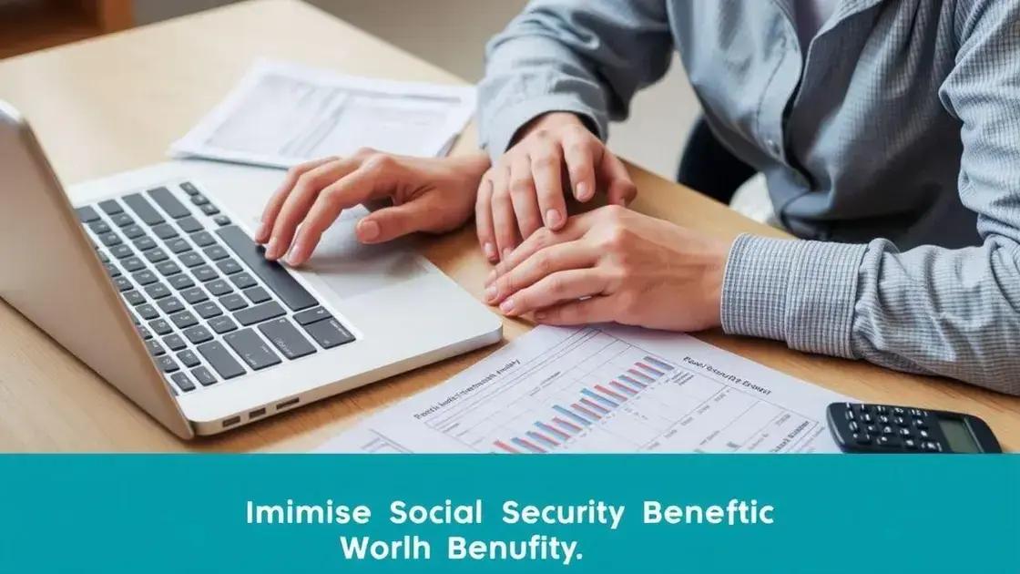 How to maximize your social security benefits