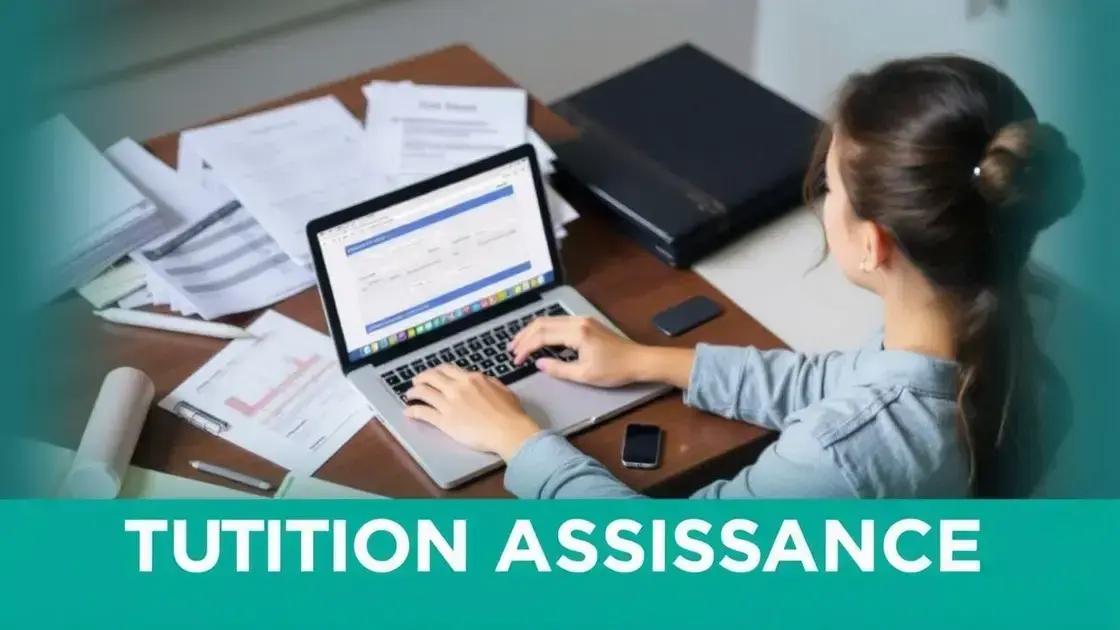 How to apply for tuition assistance