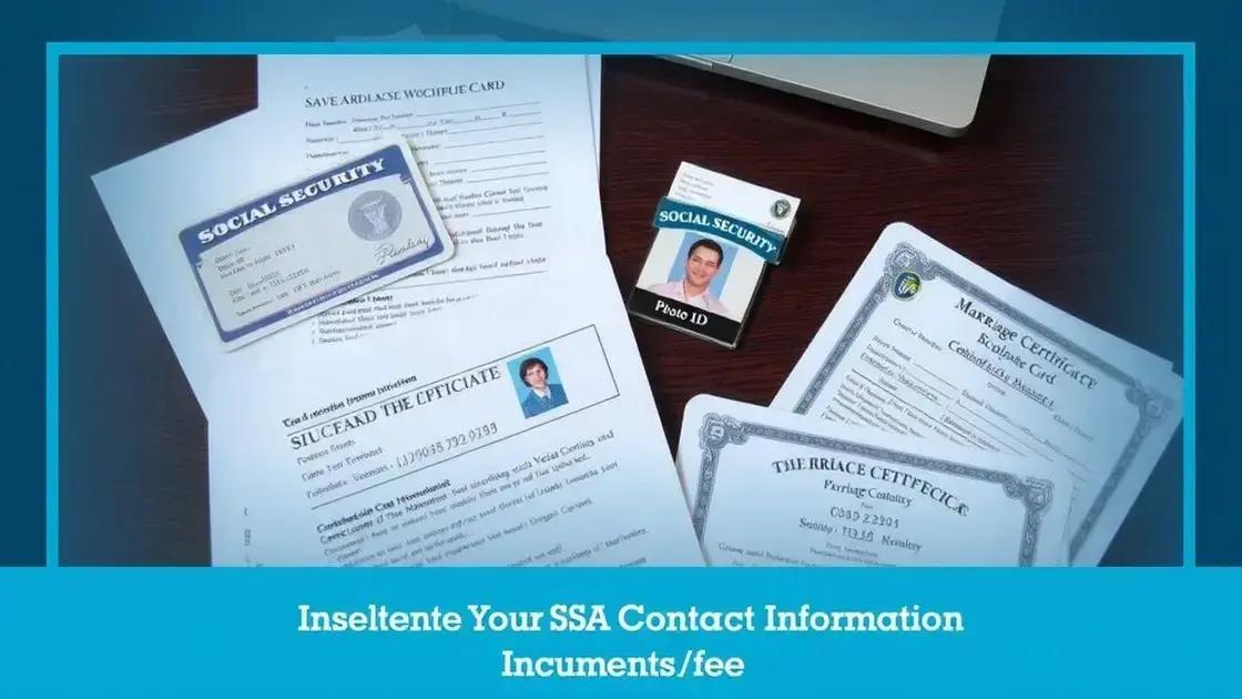 What documents are necessary for the update