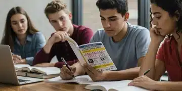 Students preparing for college entrance exams, reflecting the evolving testing landscape for Fall 2025 applications.