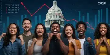 Relieved students celebrating debt reduction with 2026 loan forgiveness updates