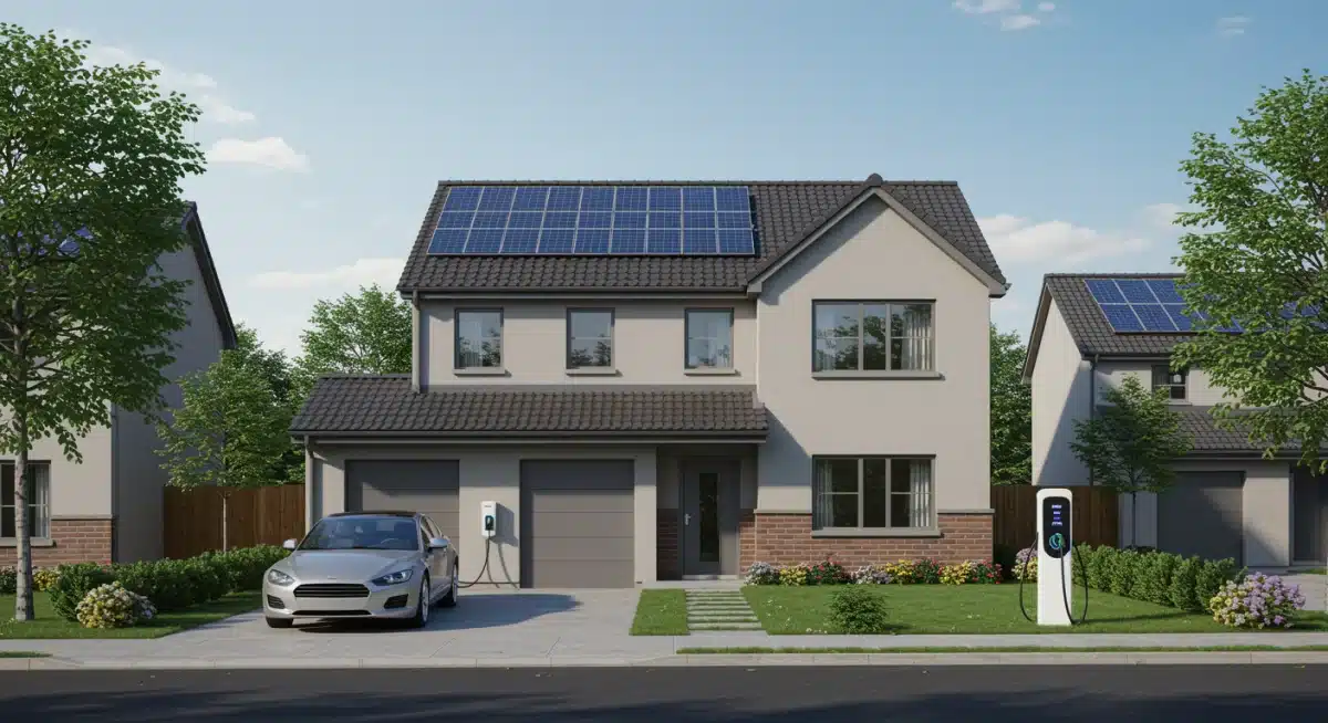 Sustainable modern home representing future real estate investment trends