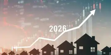 U.S. Home Value Increase 2026: Expert Real Estate Market Predictions Graph showing projected 2% US home value increase by 2026