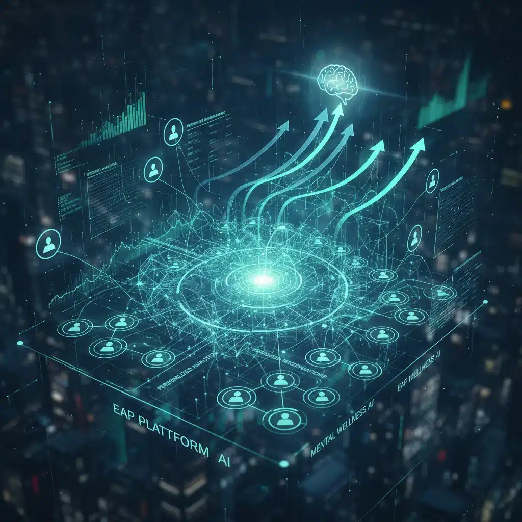 AI and data analytics optimizing EAP mental health service delivery.