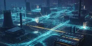 Digital network protecting critical infrastructure against cyber threats