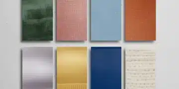 Eight harmonious color swatches representing the 2026 color palette forecast for fashion and design.