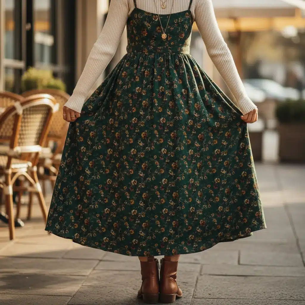 Person demonstrating effective clothing layering techniques