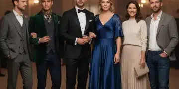 Diverse individuals showcasing various dress codes from formal to casual, 2026 fashion
