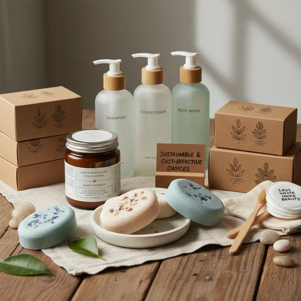 Eco-friendly and multi-purpose beauty products, promoting sustainable and cost-effective choices.