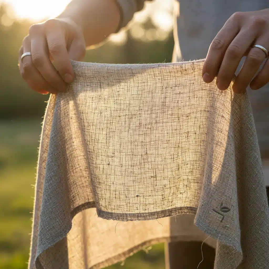 Sustainable athleisure fabric with advanced stretch and eco-friendly texture.